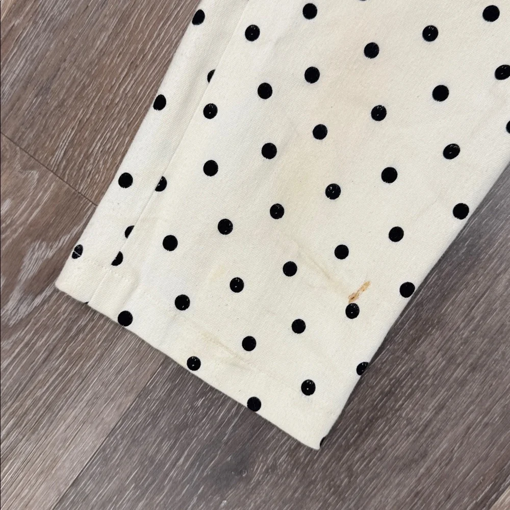 Alice + Olivia Cream and Black Polka Dot set - Picture 6 of 9